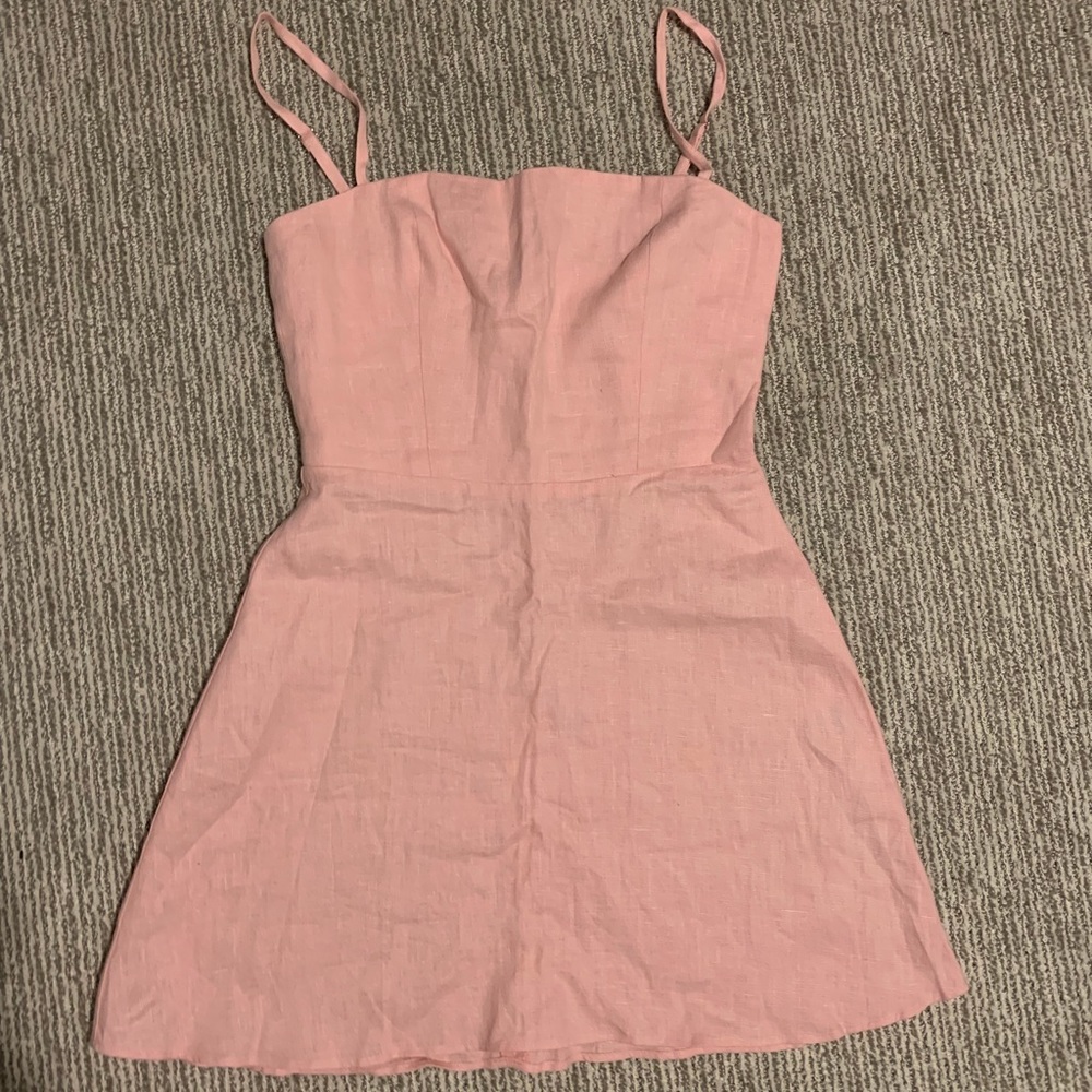 Reformation Pink Mini Dress